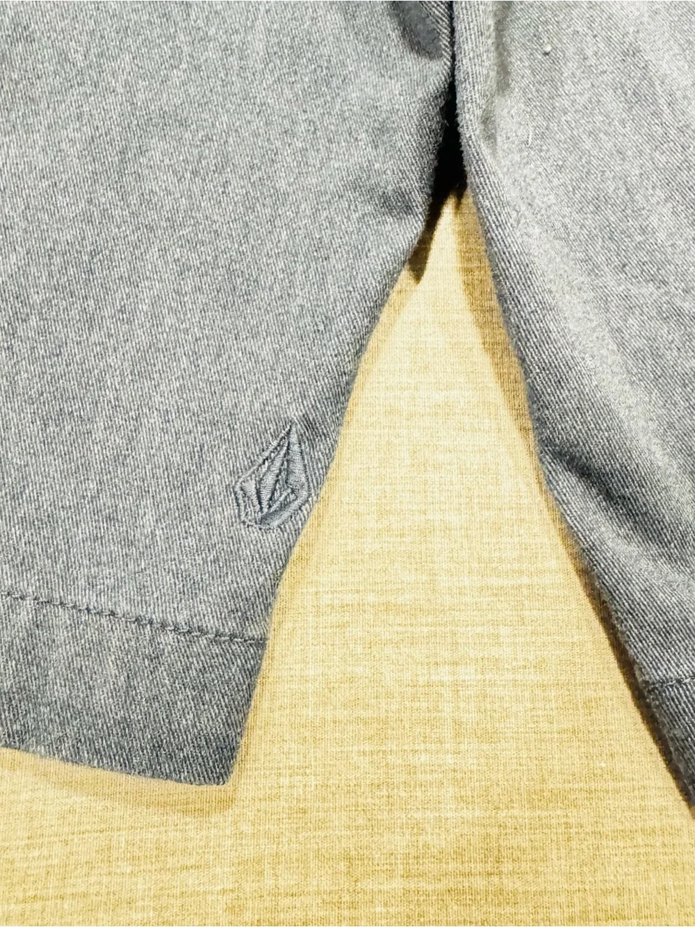 Volcom Men's Blue Flat Front Shorts